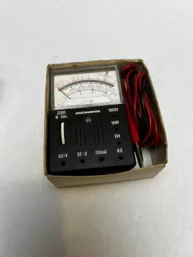 220201U MICRONTA Radio Analog Multimeter Box Insruct #2