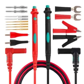715668072626 MICSOA Multimeter Leads Digital Alligator Clips