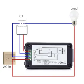 MIC-APM-385C MICTUNING Ac Meter Ammeter Voltmeter Lcd Display #3