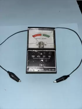 23-154 MIDLAND Pocket Battery Checker Tester