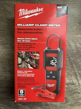 2231-20 MILWAUKEE Milliamp Clamp Meter Box