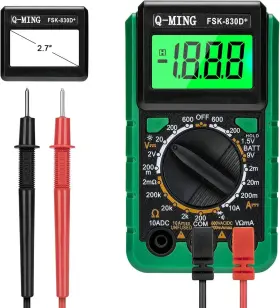 769135767331 MINGQ Digital Multimeter Function Mini Pocket