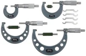 103-930 MITUTOYO Outside Micrometer Set Standards Ratchet
