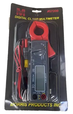 57200 MORRIS Ac Clamp Multimeter