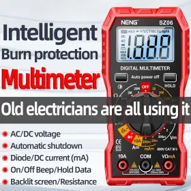42342 NENG Digital Multimeter Auto Voltage Tester Electrical