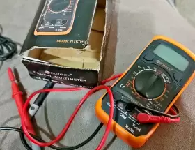 060492195368 NEOTECK Lcd Pocket Digital Multimeter Ac Leads #2