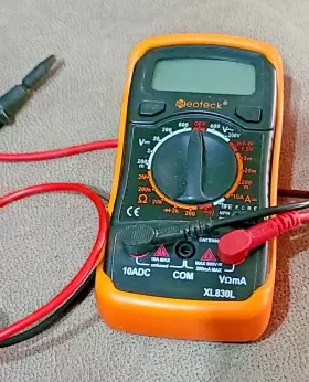 060492195368 NEOTECK Lcd Pocket Digital Multimeter Ac Leads
