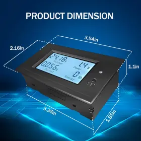 451926024993 NODEHAWK Multifunction Monitor Meter Lcd Display #2