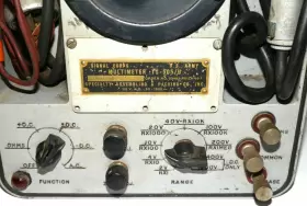 TS-505-U NORTHEASTERN Army Multimeter Military Vacuum Tube #2