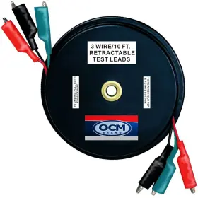 685642932140 OCM BRAND Wire Retracteable Leads Gauge Copper