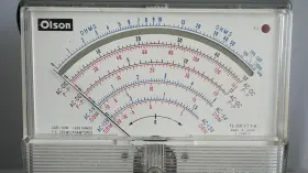 TE-208 OLSON Multimeter Vtvm #2