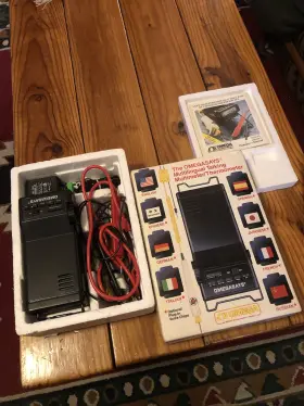 HHM1A OMEGA Multimeter Thermometer Multilingual Talking