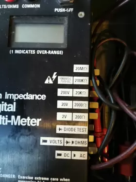 3450 OTC Multimeter Tester Battery #2