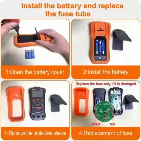 445040674669 OWUYUXI Digital Multimeter Tester Electrical Car #2