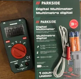 51453-2410 PARKSIDE Digital Multimeter Box Ac Resistance