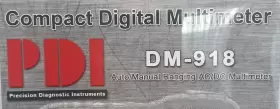 DM-918 PDI Digital Multimeter #2