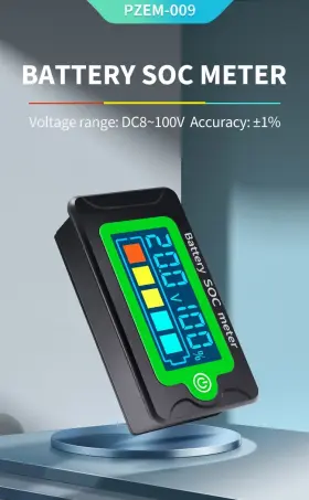 970852390090 PEACEFAIR Digital Battery Voltage Indicators