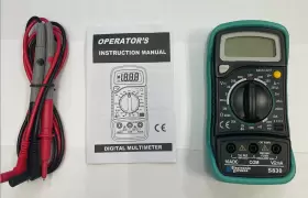 FLA-185780801-US PEAKMETER Digital Multimeter Ac Voltage
