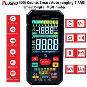 897127010069 PLUSIVO Multimeter Digital Trms Smart Electrical #2