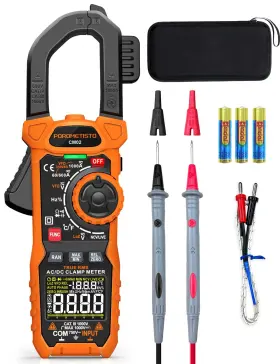 CM02 POROMETISTO Clamp Meter Digital Inrush Multimeter Trms