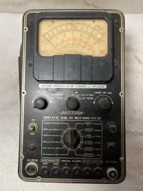 EV-20 PRECISION APPARTUS COMPANY Vacuum Tube Volt Meter Vom