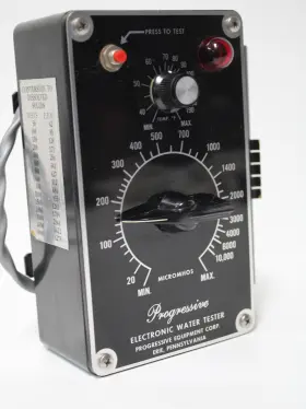 A72312162 PROGRESSIVE EQUIPMENT Water Tester Micromhos #3