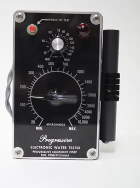 A72312162 PROGRESSIVE EQUIPMENT Water Tester Micromhos