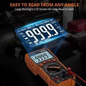 696582351748 PROSTER Digital Multimeter Trms Auto Ncv Ac #3