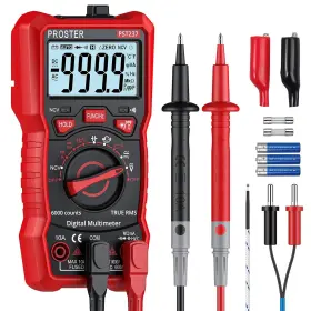 T21D PROSTER Digital Multimeter Trms Auto Ncv Detector