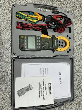 667C PROTEK Phase Clamp Digital Multimeter Leads