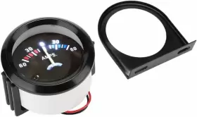 719855621970 QIILU Motorcyclemeter Car Ammeter Amp Meter