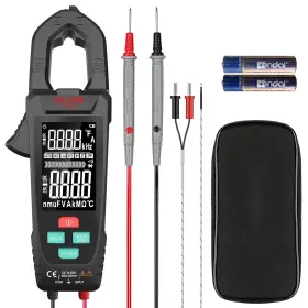 CM2-DE QLUUE Digital Clamp Meter Multimeter Ac Voltage Auto