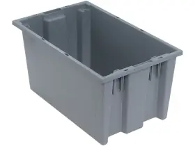 SNT185GY QUANTUM STORAGE Stack Nest Tote