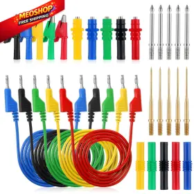 721191 QULKWS Blvmqncg Banana Plug Silicone Leads Stackable