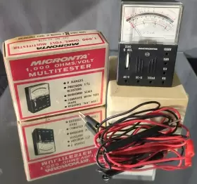 22-027B RADIO SHACK MICRONTA Tandy Volt Multitester Box
