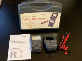040293155247 RADIOSHACK Radio Analog Multimeter Clamp Ac #2