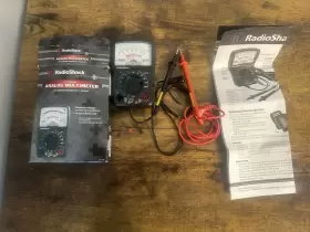 22-109 RADIOSHACK Radio Analog Multimeter Box #3