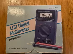 22-166 RADIOSHACK Radio Micronta Digital Lcd Multimeter Meter