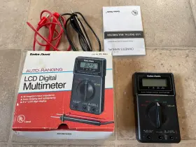 22-166B RADIOSHACK Radio Lcd Digitalmultimeter Auto #2
