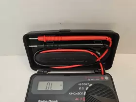22-179A RADIOSHACK Radio Pocket Lcd Digital Multimeter Tester #2