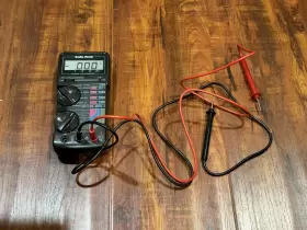 22-183A RADIOSHACK Radio Handheld Lcd Digital Multimeter Box #3