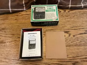 22-208A RADIOSHACK Radio Micronta Fet Multitester Box Manual #2