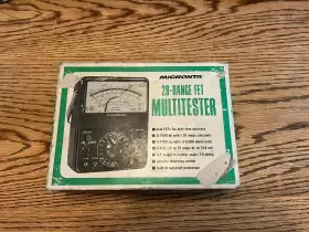22-208A RADIOSHACK Radio Micronta Fet Multitester Box Manual