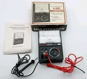 22-210U RADIOSHACK Micronta Radio Analog Multimeter