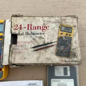 22-805 RADIOSHACK Radio Lcd Digital Multimeter Link Box Kit #2