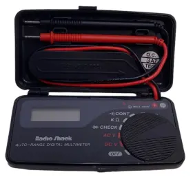 2439N RADIOSHACK Radio Pocket Lcd Digital Multimeter Tester