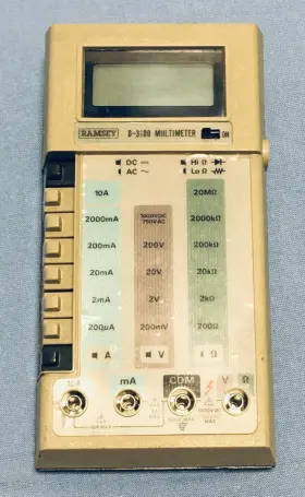 D3100 RAMSEY Digital Multimeter