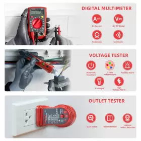 RE01-RE04-RE831 RANGERHINO Electrical Digital Multimeter Kit #2
