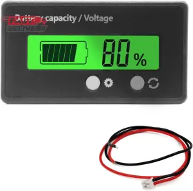 726084099319 RBOKO Battery Meter Waterproof Monitor Gauge