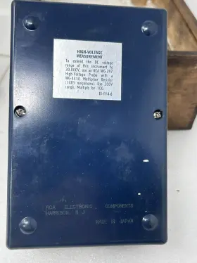 WV-519A RCA Volt Milliammeter Manual #3